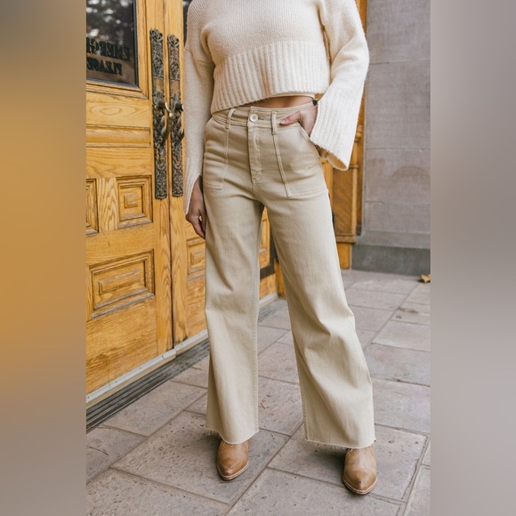 bp Denim - BP. Nordstrom Beige Utility Pants | Women’s Size 27